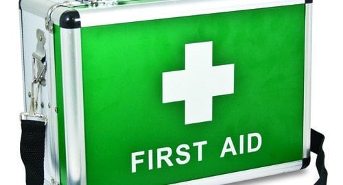 Aluminium First Aid Case - Large