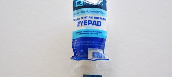 QD6080 Eye Pad Dressing with Bandage