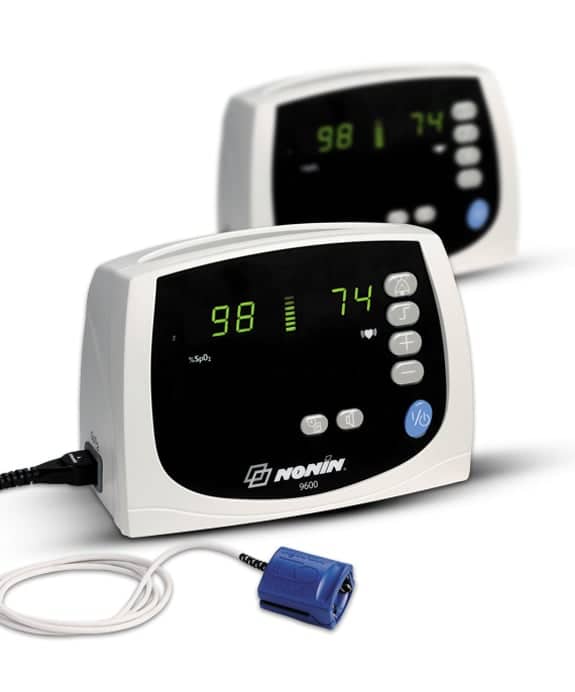 Nonin 9600 Table Top Pulse Oximeter available from Wessex Medical